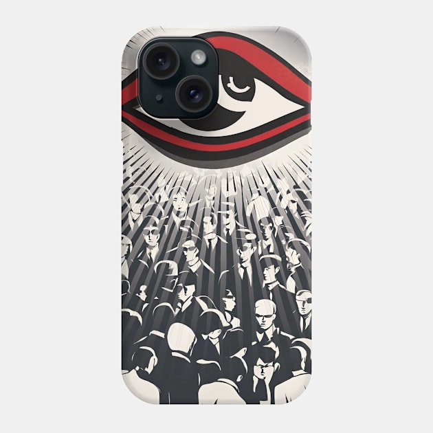 Let Me See Some F*cking Eyeballs Phone Case by RedBanzino