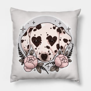 dalmatian dog Pillow