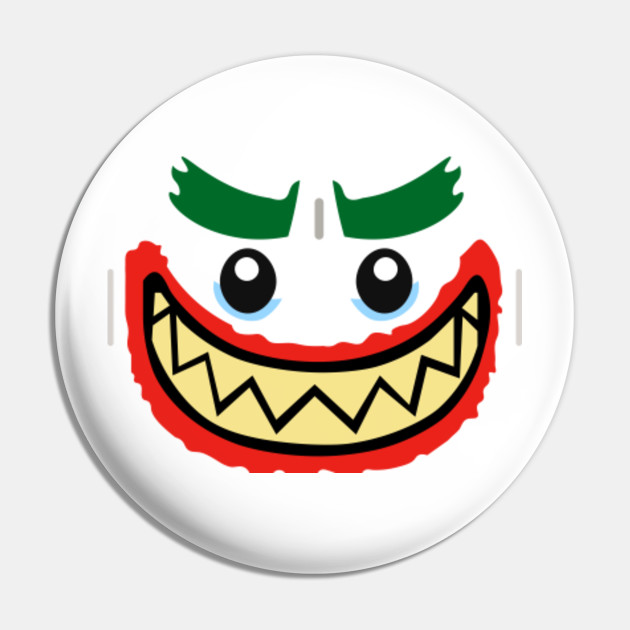 Clown Prince Of Crime Lego Face Joker Pin Teepublic
