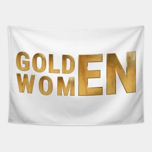 Golden Women Tapestry