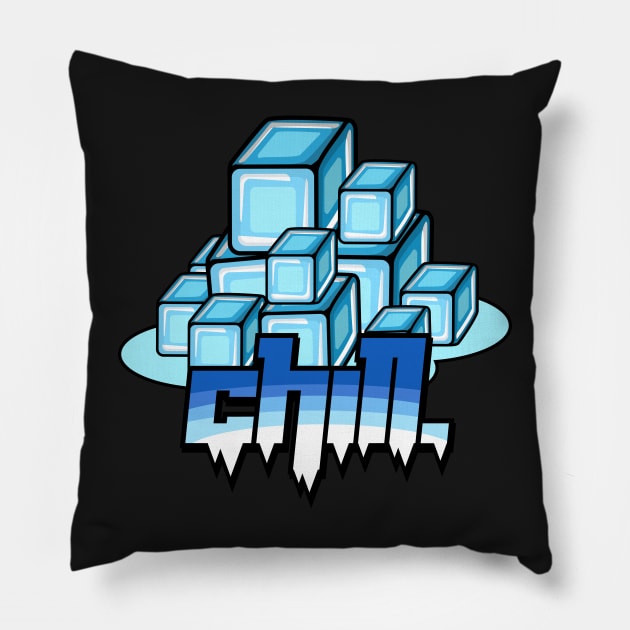 Chill Ice Cubes Pillow by MOULE