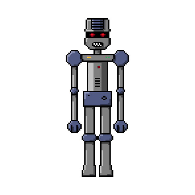 Pixel Robot 040 by Vampireslug