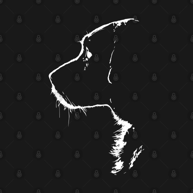 Dog Silhouette by NVDesigns