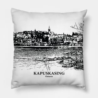 Kapuskasing - Ontario Pillow