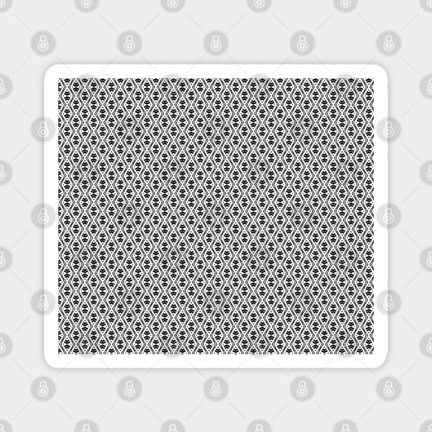 Black and White Texture Magnet by RdaL-Design