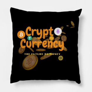 cryptoCurrency is future of money Pillow