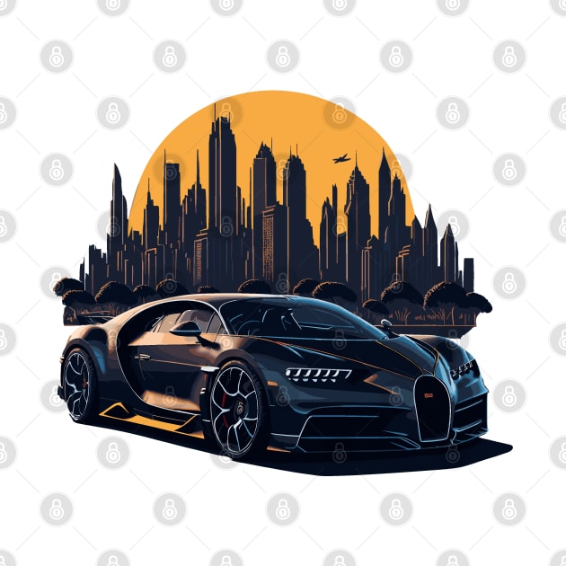 Bugatti Chiron Classic Car by Cruise Dresses