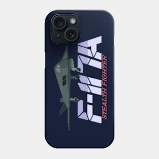 Nighthawk F-117a Stealth Fighter Phone Case