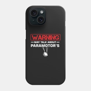 warning paramotors Phone Case