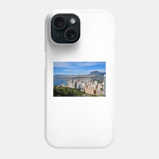 Benidorm Skyline Cityscape Costa Blanca Spain Phone Case