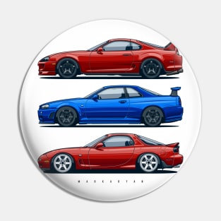 Supra, Skyline & RX7 Pin