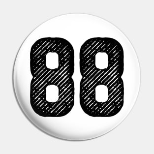 Eighty Eight 88 Pin