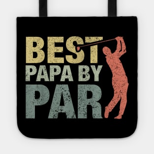 Papa By Par Father Day Golf Grandpa Tote