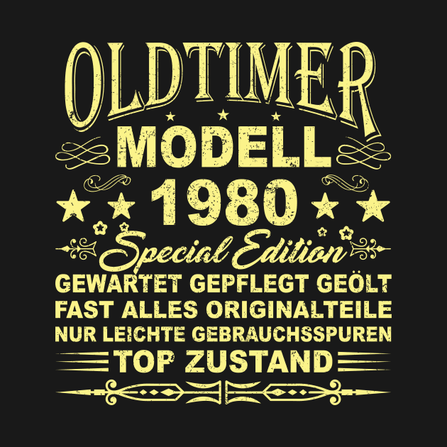 OLDTIMER MODELL BAUJAHR 1980 by SinBle