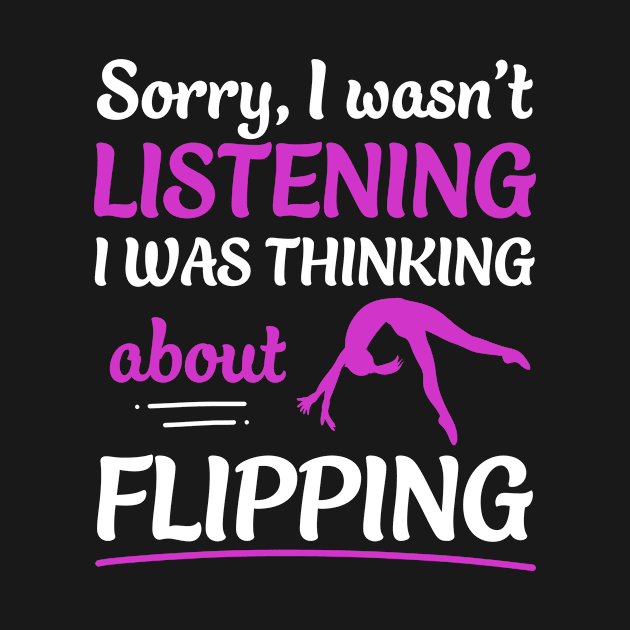 Gymnastics Thinking about Flipping Funny Gymnast by Dr_Squirrel