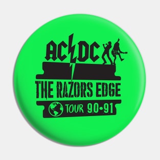 AC-DC Razors Edge Tour90-91 Pin