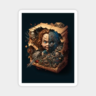 Chucky 3D Box Magnet