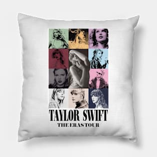 taylor swift the eras tour poster Pillow