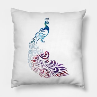 Peacock premium glassy look Pillow