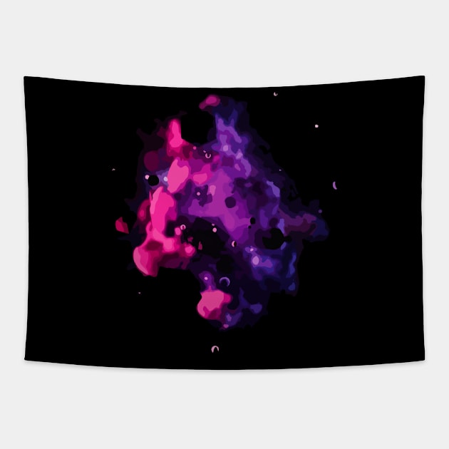 Colorful Nebula Tapestry by enchantingants