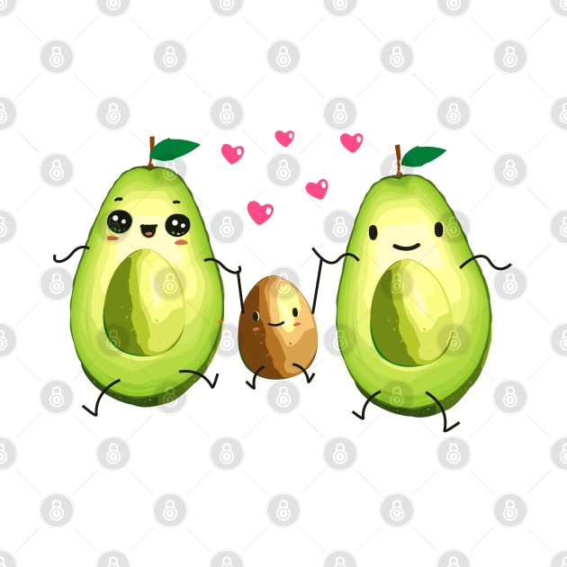 Mamacado - Papacado - Avocado - Partnerlook - Pregnant by BigWildKiwi