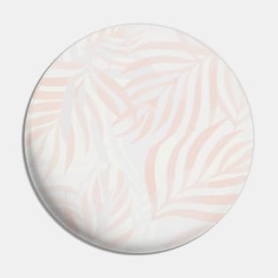 Pastel pink and gray palm leaves Pin