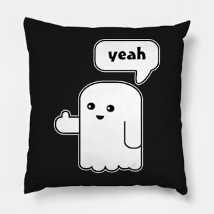 Funny ghost Pillow