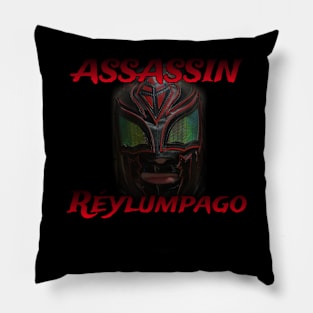 Réylumpago “Assassin” logo Pillow