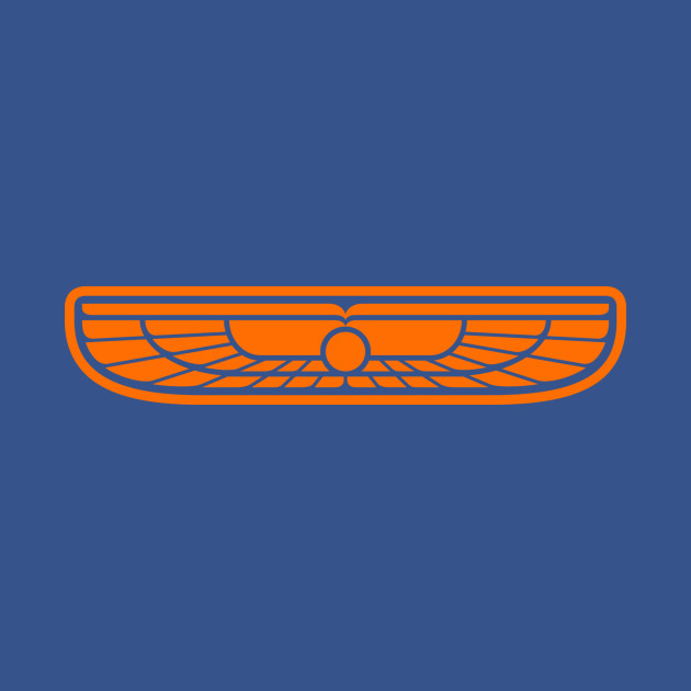 Orange Winged Sun Logo - Weyland Yutani - T-Shirt