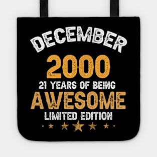 December 2002 20 years of being awesome limited edition Tote