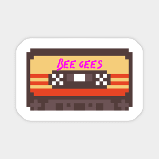 Bee Gees 8bit cassette Magnet