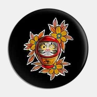 Daruma Doll Pin