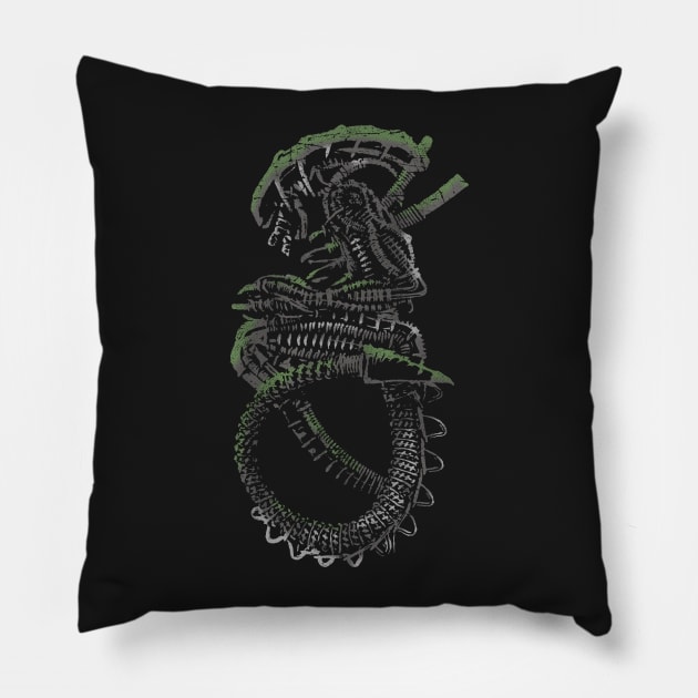 xeno Pillow by TrulyMadlyGeekly