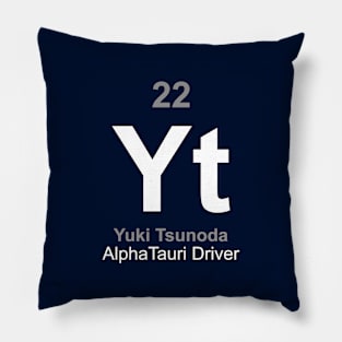 Yuki Tsunoda Driver Element Pillow