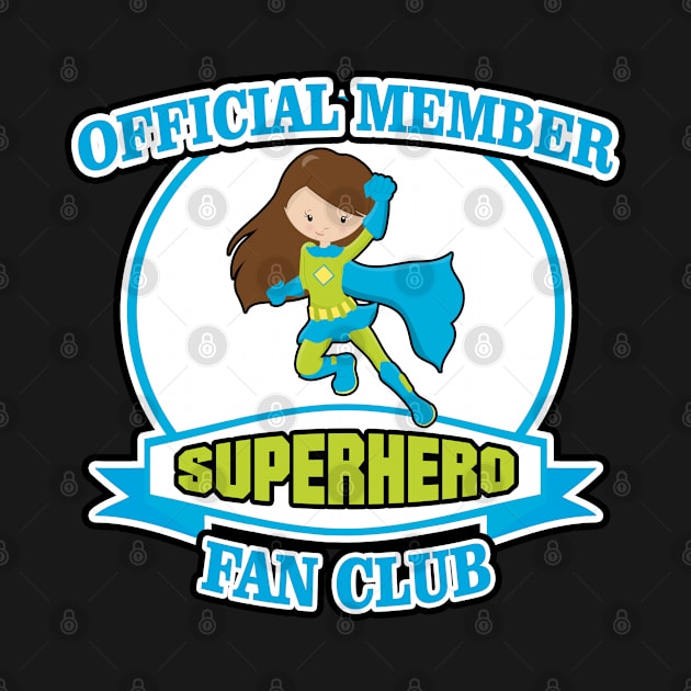 Official Member Fan Club SUPER HERO by Dooni Designs