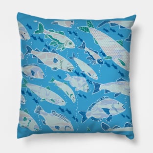 Styling Pantone Colored Fish Pillow