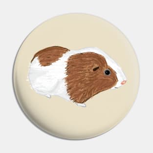 Nice Artwork Showing an American Guinea Pig III Pin