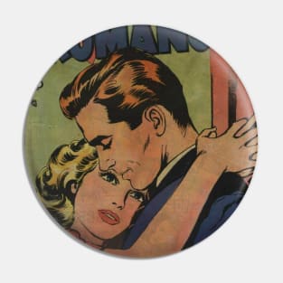 All Romances Classic Comic Book Cover Pin