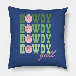 Western Howdy St Paddy St Patricks Day 1 Pillow