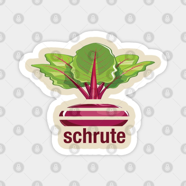 Schrute Farms Adidas Logo Magnet by one-broke-kid