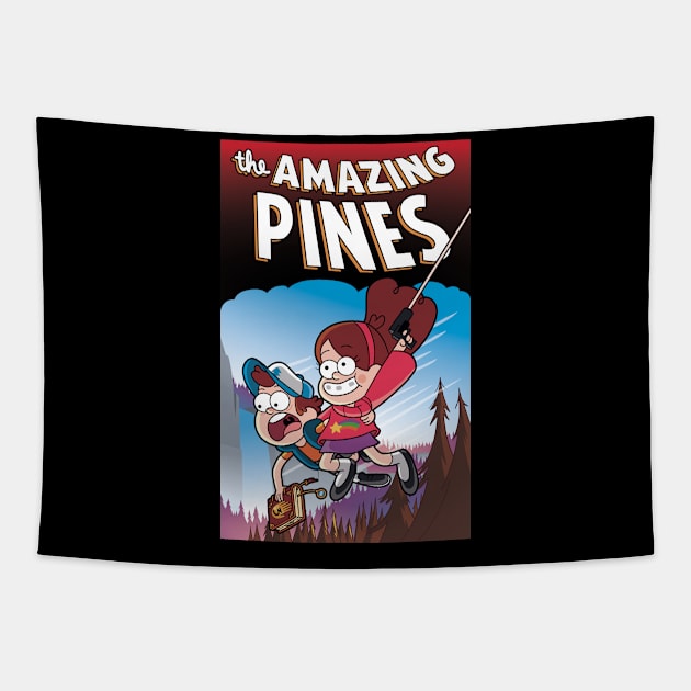 The Amazing Pines Tapestry by jasesa