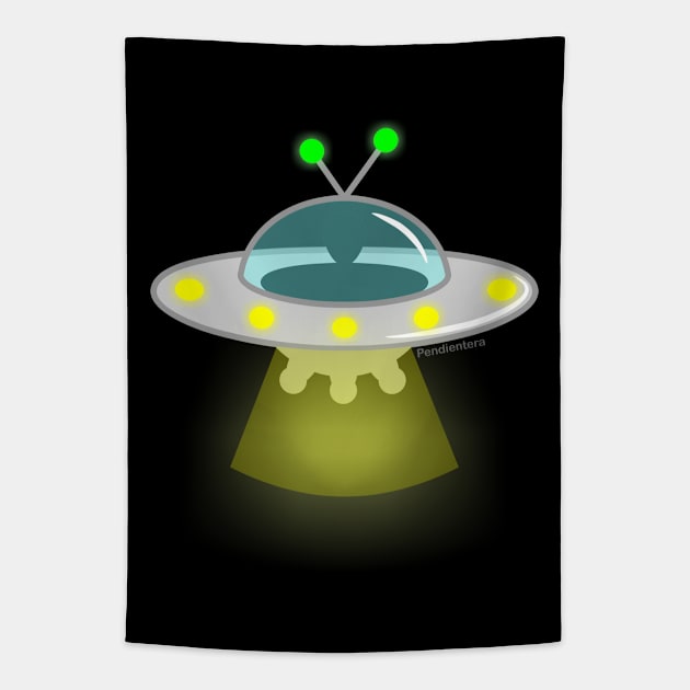 UFO Tapestry by Pendientera