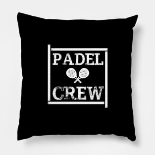 Padel T-Shirt / Padel Crew Shirt Pillow