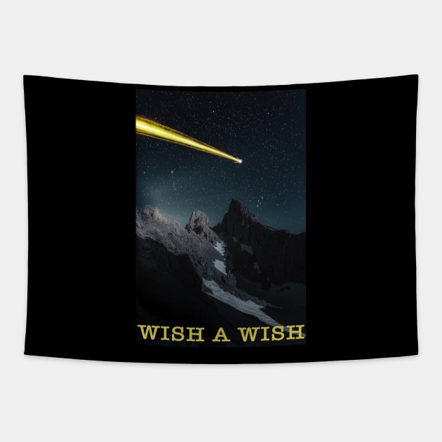 wish a wish lovely t-shirt Tapestry by ahnoun