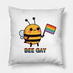 Bee Gay Pillow