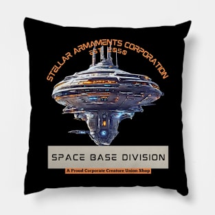 Space Base Division Pillow