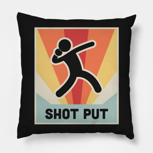 vintage style shot put
