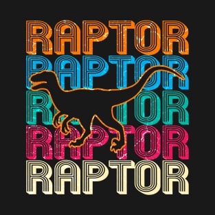 Raptor Velociraptor Dino Dinosaur T-Shirt