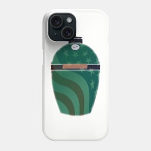 Big Green Egg - Green American Flag Overlay Phone Case