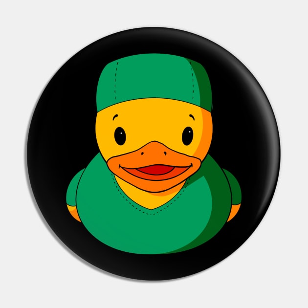 Surgeon Rubber Duck Pin by Alisha Ober Designs